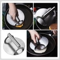 thumbnail image 4 of Presse-Burger en Acier Inoxydable Outil Écraseur de Burger Rond Gadget de Cuisine, 4 of 8