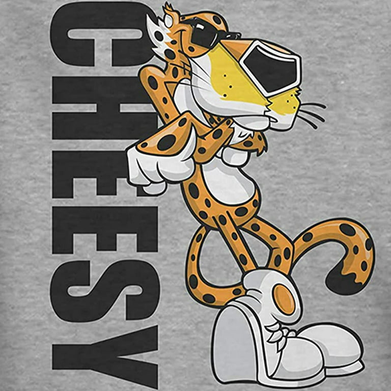 Cheetos Mens Chester Cheetah Shirt - Flamin Hot Chester Cheetah Long Sleeve  Graphic T-Shirt