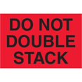 thumbnail image 1 of Great Box Supply Labels,"Do Not Double Stack", 4" x 6", Fluorescent Red, 500/Roll, 1 of 4
