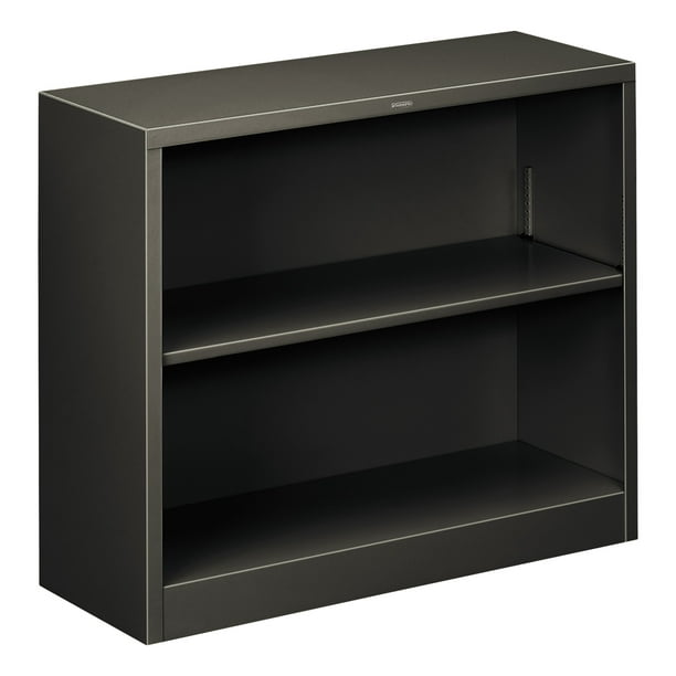Hon Metal Bookcase Two Shelf 34 1 2w, Hon Brigade 6 Shelf Bookcase