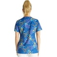 thumbnail image 5 of Cherokee Prints Scrubs Top For Women V-Neck Print CK671, 5 of 5