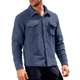 thumbnail image 5 of Ceisia Warm Fleece Mens Loose Fit Solid Color Button Down Shirt Jacket Gifts, 5 of 5