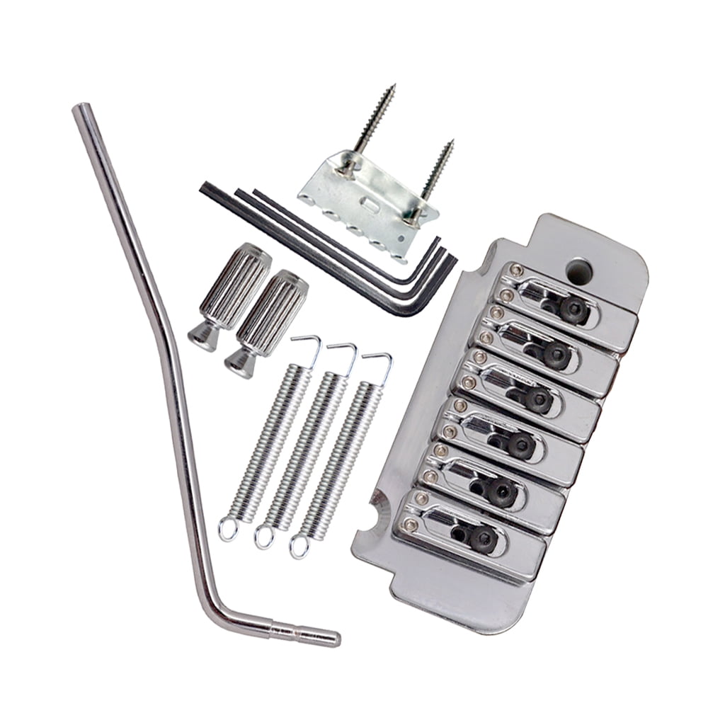1 Set Saddle Tremolo Bridge System for Electric Guitar