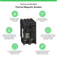 thumbnail image 4 of Square D HOM2125CP 125A Double Pole Circuit Breaker, 4 of 4