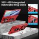 thumbnail image 4 of Funda VEGO para Samsung Galaxy Z Fold 7 con clip para cinturón, color rojo, 4 of 9
