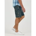 thumbnail image 3 of Wrangler Men's Denim Stretch Relaxed Fit Carpenter Shorts, 3 of 7