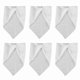 thumbnail image 2 of 6 Piezas Bandanas para Mascotas en Blanco para SublimacióN Transferencia de Lavable DIY TriáNgulo Bufanda para Perro Baberos PañUelo para Perros Gatos, 2 of 8