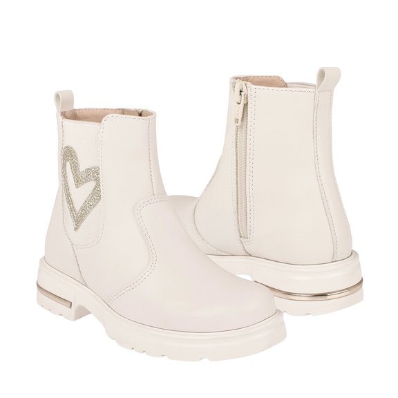 BOTINES YUYIN NIÑA 26636 SIMIPIEL BEIGE 18-21