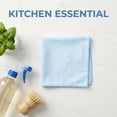 thumbnail image 3 of Unique Bargains 3pcs Fish Scale Streak Free Magic Glass Towels Sky Blue 10" x 10", 3 of 8