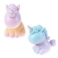 thumbnail image 5 of OUNONA 2Pcs Lovely Unicorn Figurine Ornaments Assorted Decoration Animal Statue, 5 of 8
