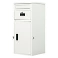 thumbnail image 2 of golytefs Package Delivery Box with Lock Outdoor Package Delivery for Porch House (White), 2 of 9