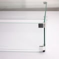thumbnail image 6 of Celestial 20.5" x 20.5" Glass Wind Guard for 15” Square Fire Pits, 6 of 7