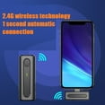 thumbnail image 2 of CDLYDCA K90 Microphone Lavalier Sans Fil Réduction de Bruit pour iPhone/iPad Type-C Téléphone Android Youtuber Live Mini Micro, 2 of 8