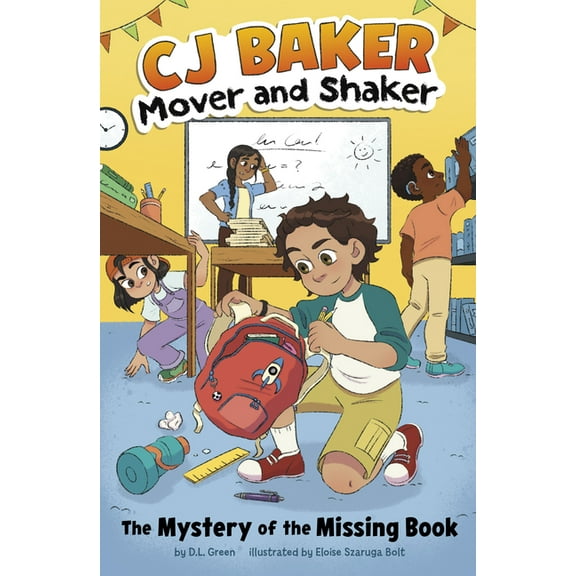 Cj Baker, Mover and Shaker The Mystery of the Missing Book, (Paperback)