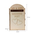 thumbnail image 4 of pitrice Wedding Card Box Wedding Decorations Wedding Card Holder for Party Reception Style A Style A, 4 of 4