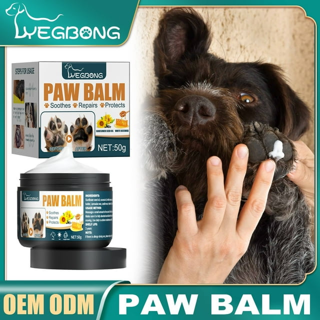 LSLJS Pet Balm Pet Paw Protection Wax Protects From Sand, Hot Pavement, Ice, Pet Supplies