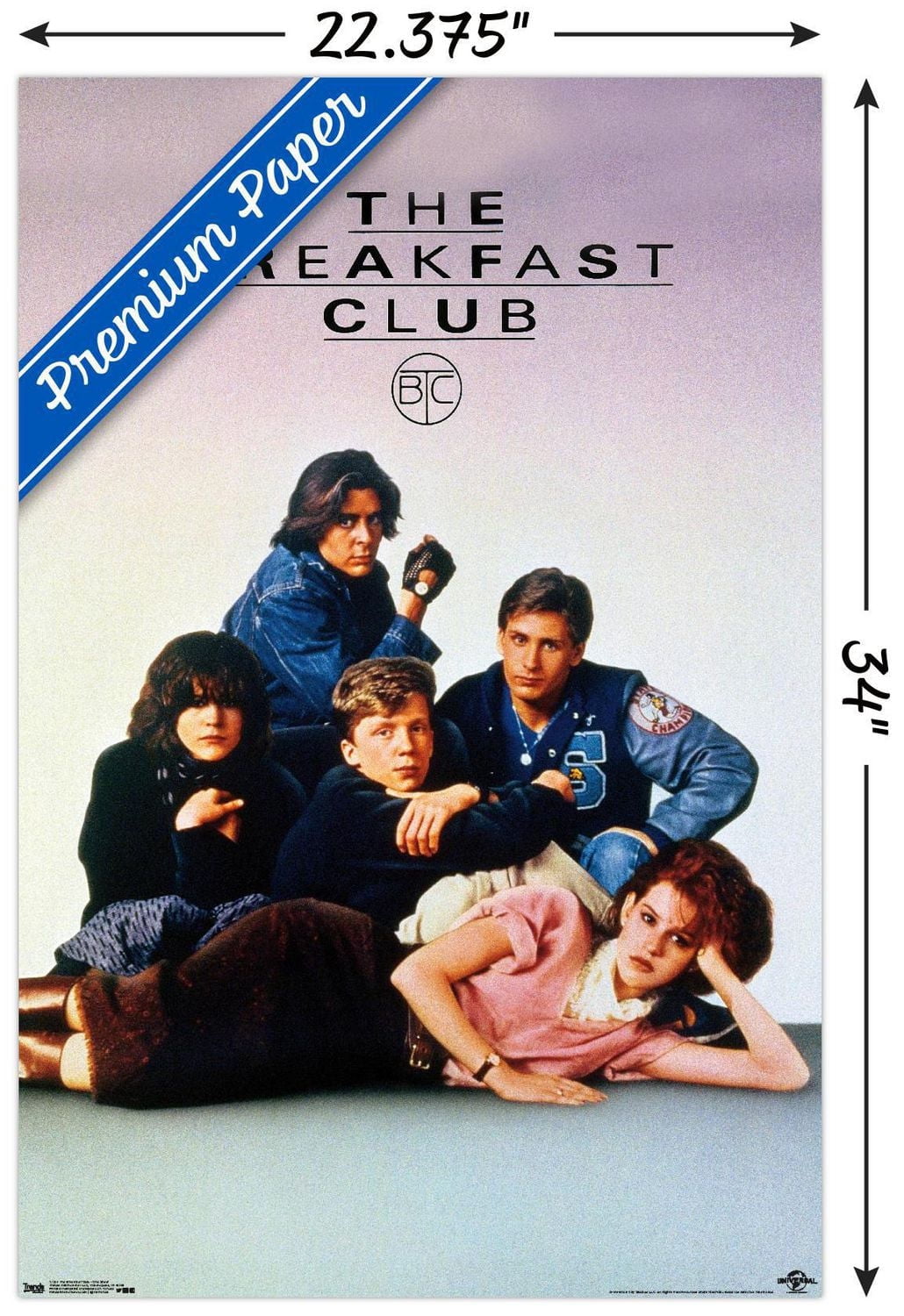 The Breakfast Club - One Sheet Wall Poster