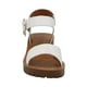 thumbnail image 4 of Zapatillas VOSSE Mujer Correas Tacones Hebillas blanco 26, 4 of 4