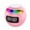 Pink, variant on NARABB Wireless Bluetooth Speaker Colorful Subwoofer With LED Display FM Radio Alarm Clock Bluetooth Hifi Card MP3 Music Play