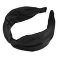thumbnail image 5 of Unique Bargains Satin Twist Headband Hairband for Women Black 1.97 Inch Wide 1 Pcs, 5 of 7