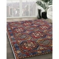 thumbnail image 2 of Ahgly Company Indoor Rectangle Mid-Century Modern Gunmetal Gray Oriental Area Rugs, 7' x 10', 2 of 6