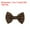 Dark Brown, variant on Uxcell 100Pcs Black Bow Ties 1.5"x1" Mini Bowknot for Crafting Little Satin Bows Bulk