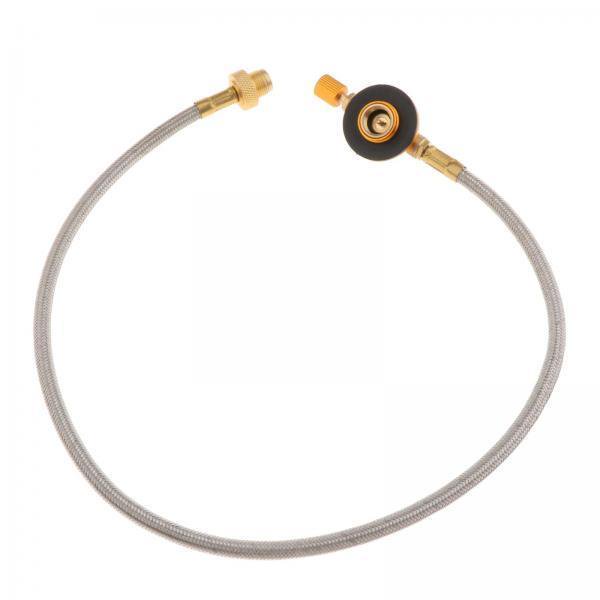 2x Reguladora de Propano , Reguladora de Parrilla de con Tubería de 0,43 Pulgadas de Diámetro para de Estufa de DYNWAVEMX Manguera adaptadora de propano