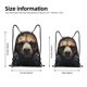thumbnail image 2 of Fotbe Urban Bear With Headphones Bolsa Mochila con Cordón Estampada, Bolsa de Gimnasio Deportiva, Bolsa Cinch, Bolsa con Cordón para Hombres y Mujeres-Small, 2 of 6