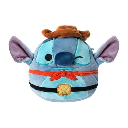 Squishmallows 6" Disney Stitch as Cowboy