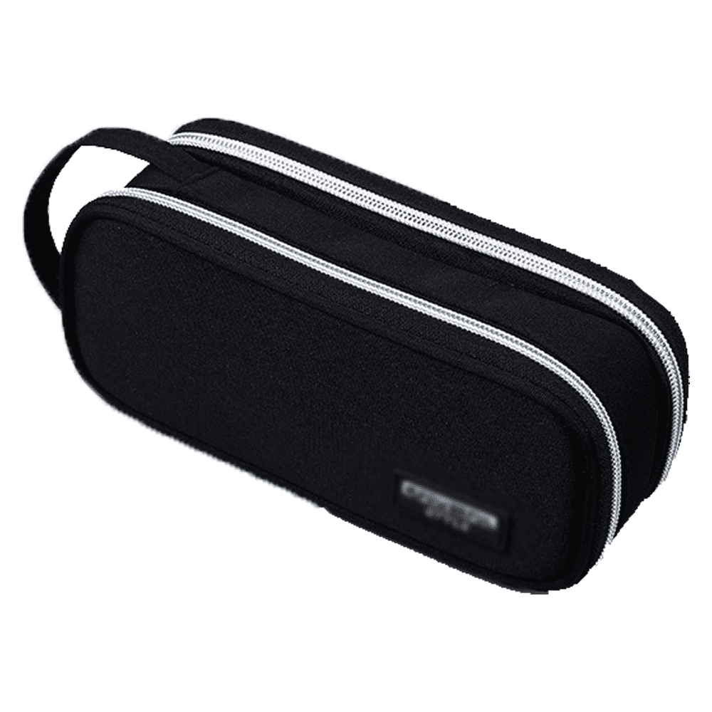 Plain black pencil case deals