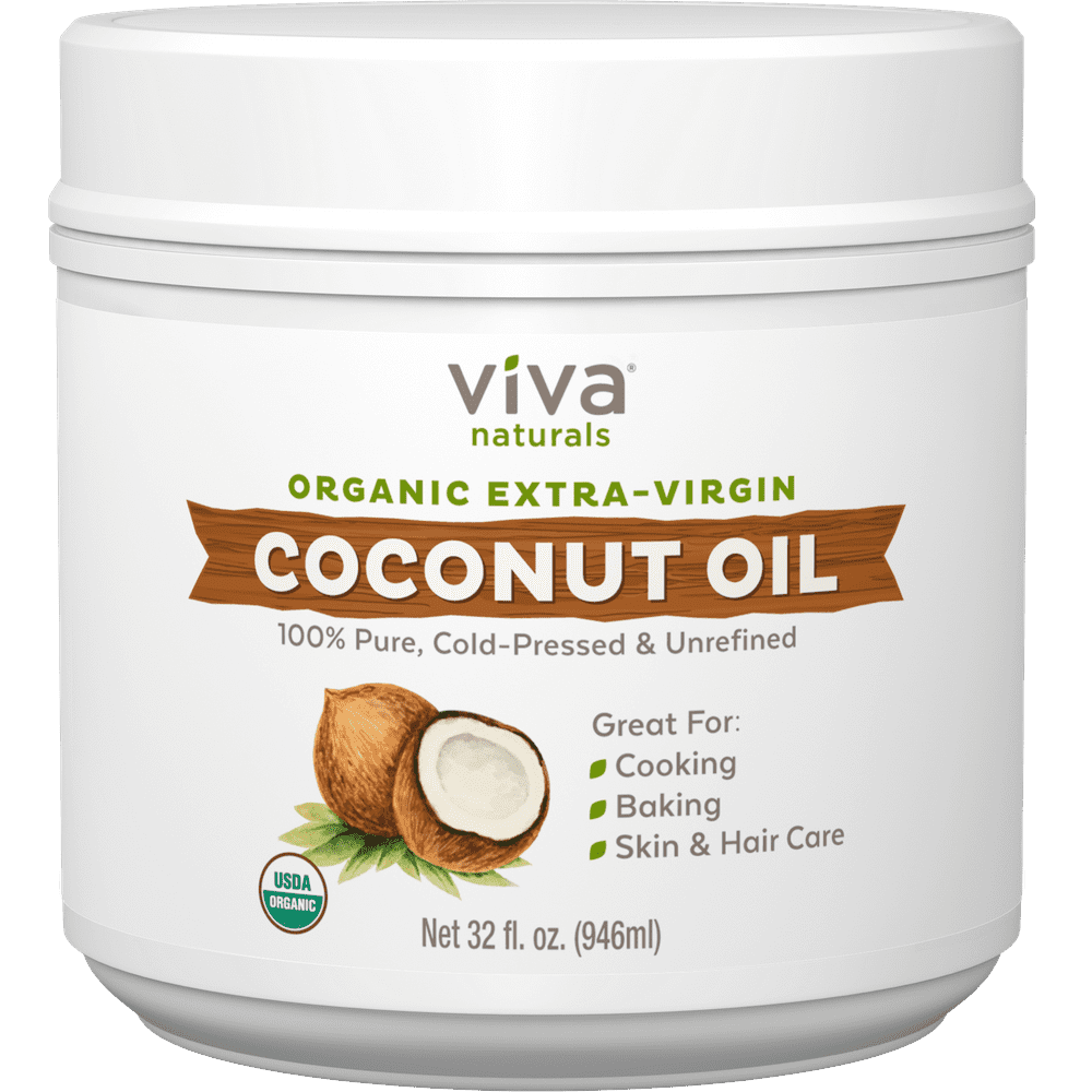 Viva Naturals Organic Extra Virgin Coconut Oil, 32 fl oz