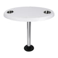 thumbnail image 4 of Mesa de con bloqueo de rosca marina, suministros para mesa de , versátil y multifuncional con portavasos, muebles para para RV al Blanco, 4 of 8