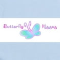 thumbnail image 2 of CafePress - Butterfly Kisses Infant Bodysuit - Baby Light Bodysuit, Size Newborn - 24 Months, 2 of 4