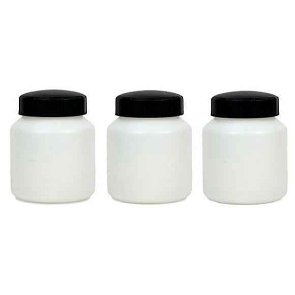 Paint Zoom set of 3 Additional Plastic Paint Containers made to fit Handheld Electric Spray Gun HLVP and used to store extra paint colors .