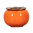 thumbnail image 4 of DOLITY Ceramic Flower Pot Desk Table Centerpiece Hydroponic Plants Pot Persimmon Flower 8.2cmx11cm, 4 of 9
