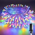 thumbnail image 1 of Cadena de luces KAQ, 27 m, multicolor, 240 LED, 8 modos, resistentes al agua, 1 of 9