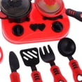 thumbnail image 2 of Vogacara Plastic Simulation Kitchen Cookware Set Toy Utensils Kitchen Tools Type2, 2 of 6