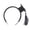 Black, variant on MasteelfCA Mini Doctoral Hair Band Party Stereoscopic Headdress Head Piece Graduation Decoration(Black Style(Black))