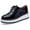 Patent Black, variant on DADAWEN Women's Flats Platform Shoes Oxfords Casual Shoes Black 7 US