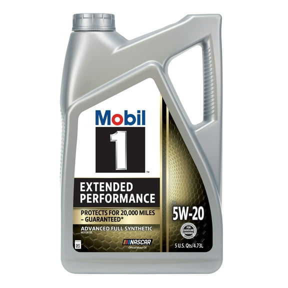 Mobil 1 Extended Performance Full Synthetic Motor Oil 5W-20, 5 Quart