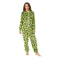 thumbnail image 4 of joogoo Green Leopard Unisex Adults Onesies Pajamas Jumpsuits L, 4 of 7