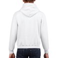 thumbnail image 2 of Gildan - Sudadera con capucha Modelo Heavy Blend Unisex niños niñas (Blanco), 2 of 2