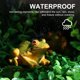 thumbnail image 2 of ColoMX 2 Unids Frog Estatua Adorno Hogar Rana Figuras En forma de Figuras Decoración para el Hogar Desktop Fun Frogs Decoraciones, 2 of 7