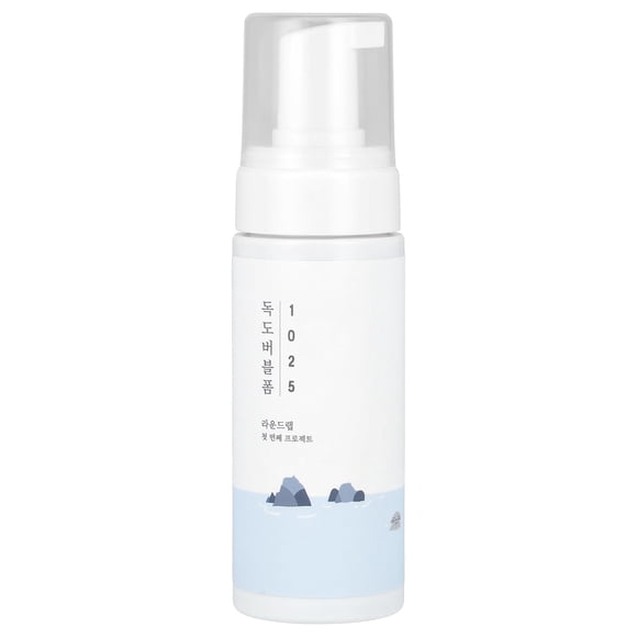 Limpiador facial ROUND LAB 1025 Dokdo Bubble Foam 150 ml