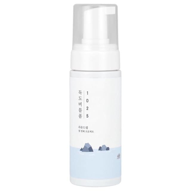 Limpiador facial ROUND LAB 1025 Dokdo Bubble Foam 150 ml