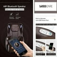 thumbnail image 5 of BOSSCARE Massage Chairs SL Track Full Body Zero Gravity Shiatsu Recliner whit Bluetooth Speaker Pink, 5 of 10