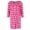 Pink, variant on Elegant Emily  Heart Breast Cancer Ribbon Plush Gown (Women)