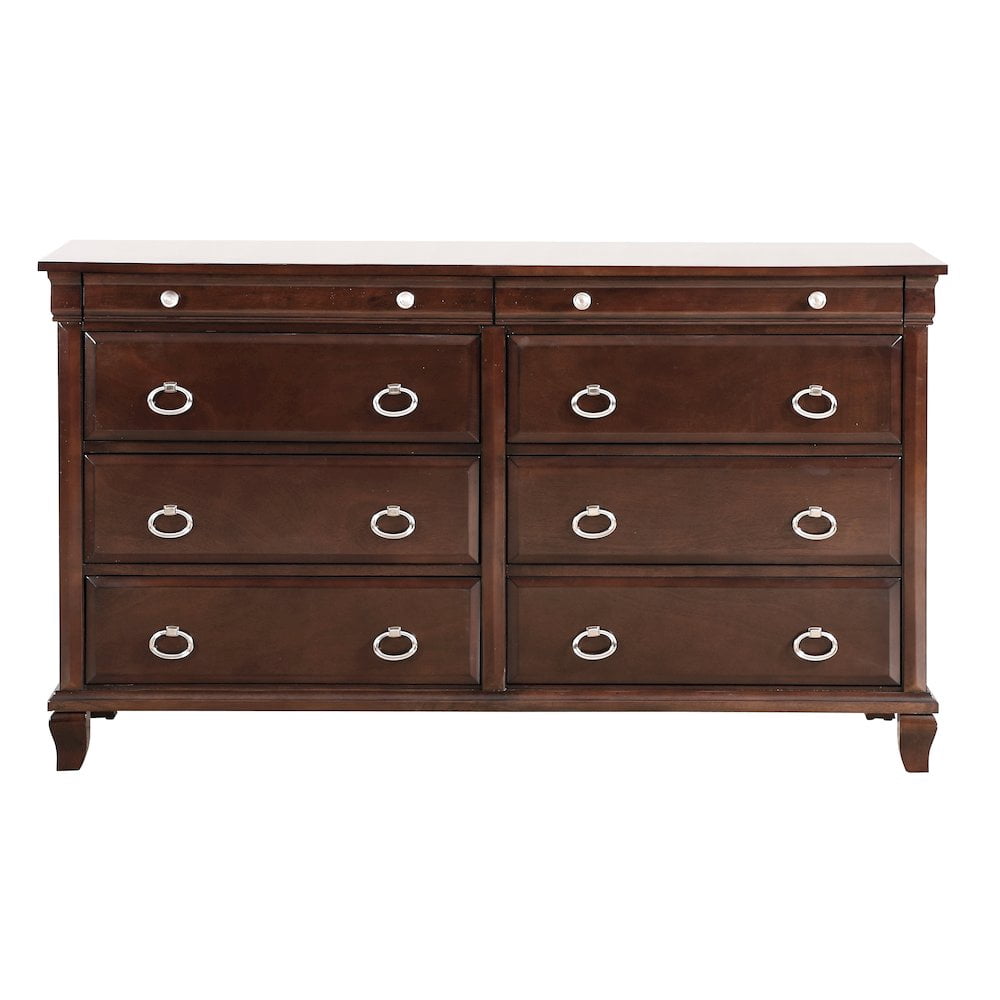 Glory Furniture Triton Dresser in Cappuccino Color