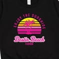thumbnail image 3 of Inktastic Summer Enjoy the Sunshine Destin Beach Florida in Pink Toddler Sweatshirt, 3 of 4