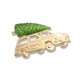 thumbnail image 1 of Broche de Navidad Cervatillo Muñeco de nieve Árbol de Navidad Ramillete Aleación Diamante Gota Aceite Broche de Navidad Broche, 1 of 6